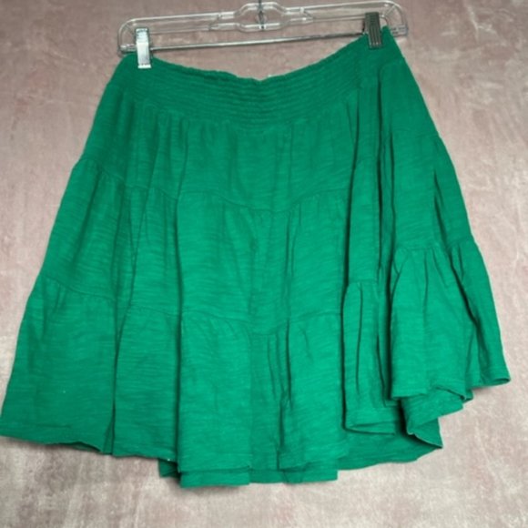 Old Navy Dresses & Skirts - Womens Green Flowy Summer Mini Old Navy Skirt Size XL